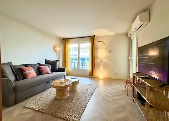 Le Montebello Scls - Wifi, Climatisation, Parking شقة
